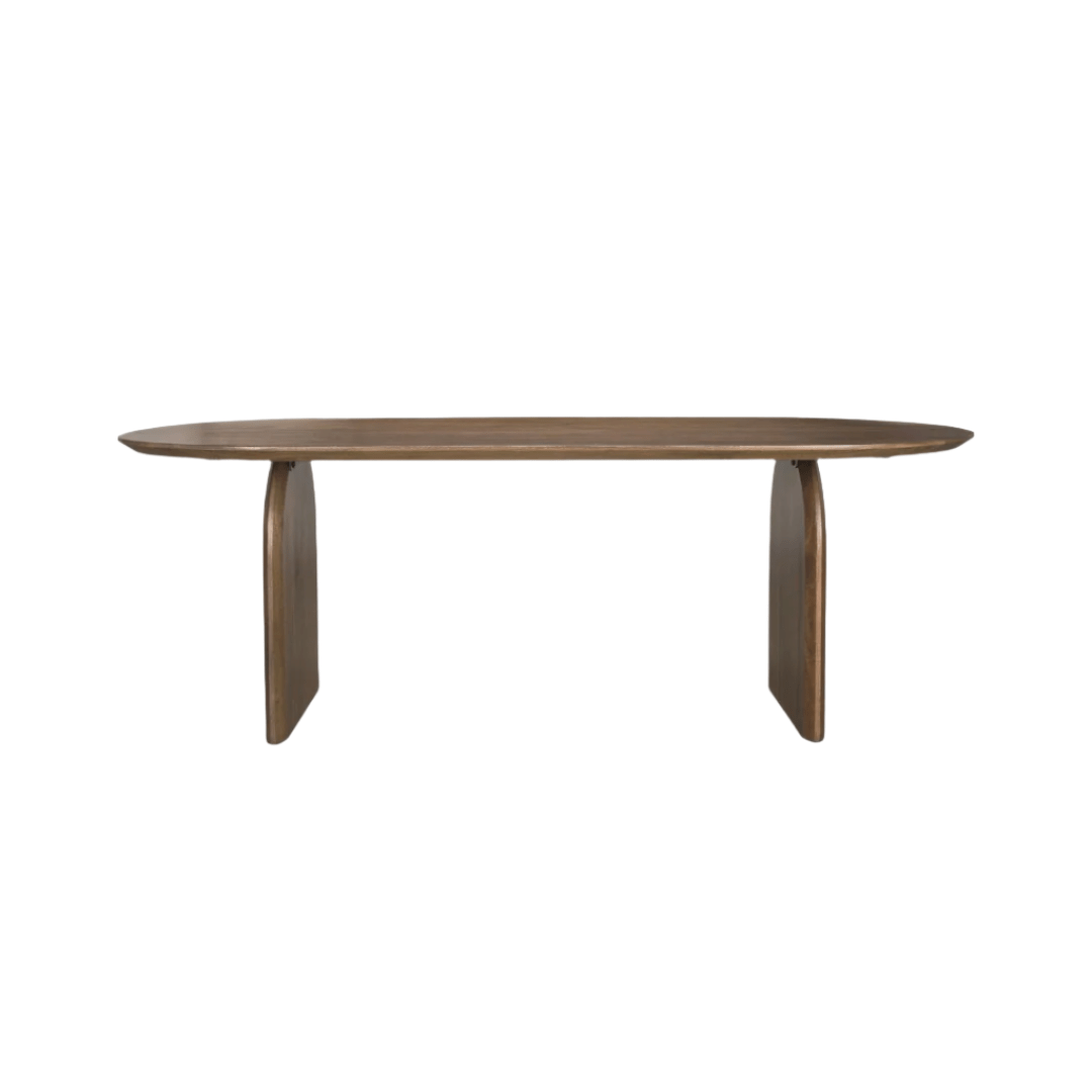 FurnitureIsla Oval Dining Table - 2 Colours - Dekor Butik