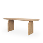 FurnitureIsla Oval Dining Table - 2 Colours - Dekor Butik