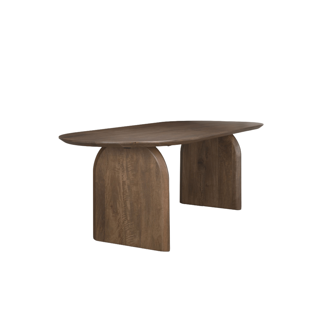 FurnitureIsla Oval Dining Table - 2 Colours - Dekor Butik
