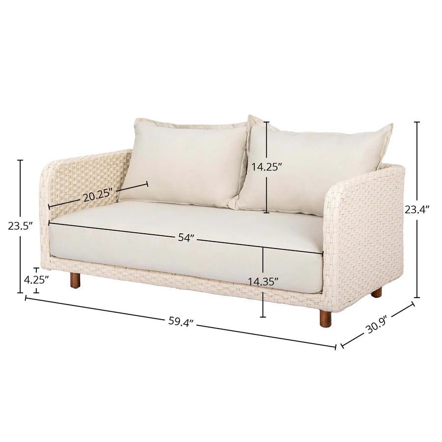 Ivory Coast Outdoor - Loveseat - Dekor Butik