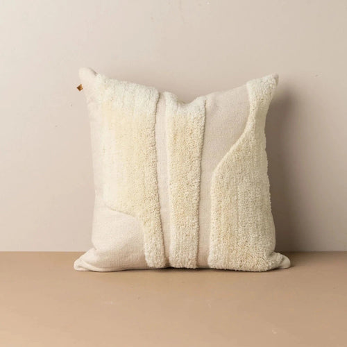 DecorIvory Raised Abstract Toss Cushion Cover - Dekor Butik