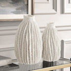 Ivory Ridge Vases - Set of 2 - Dekor Butik
