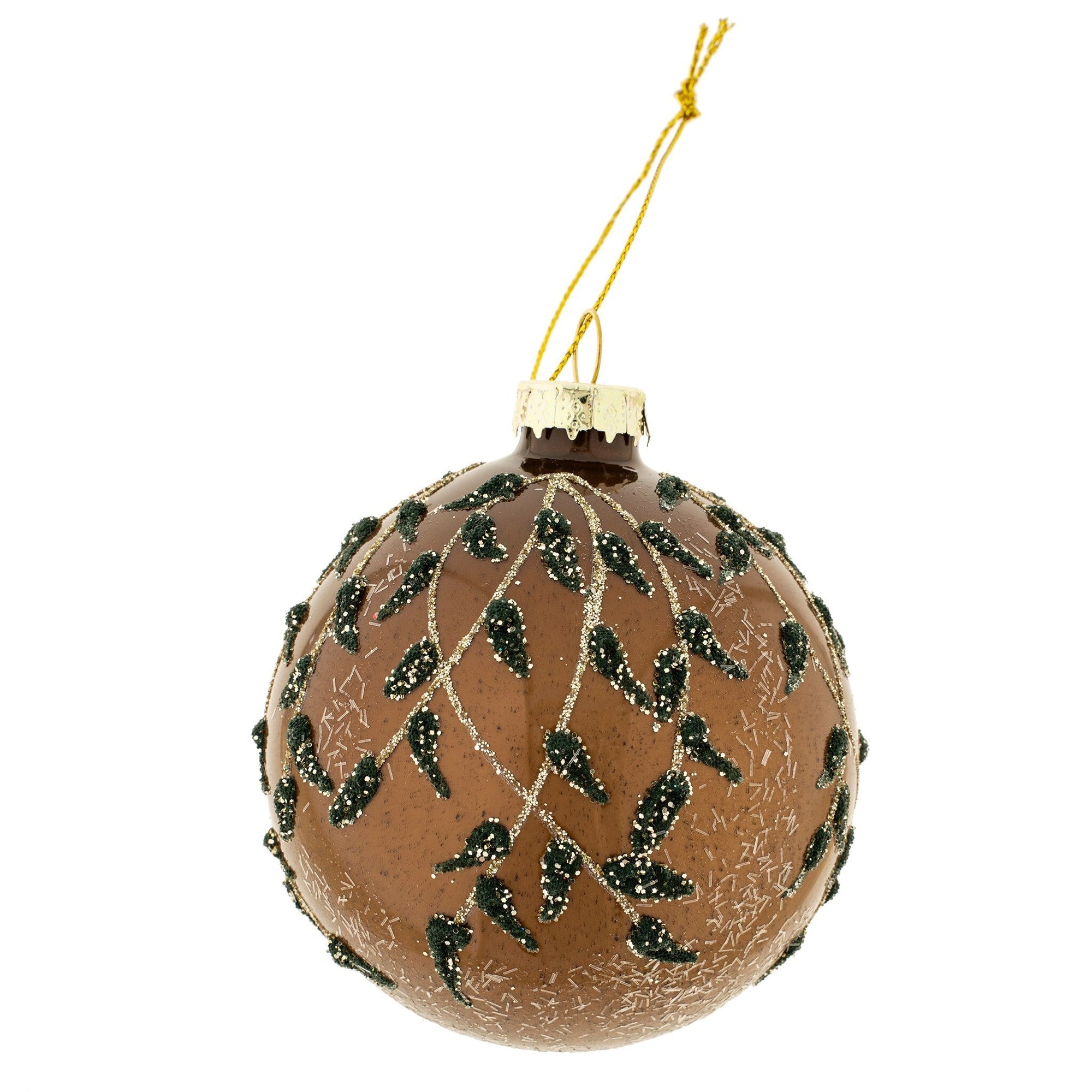 ChristmasIvy Glass Ornament - Dekor Butik