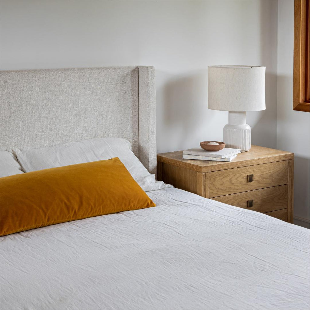 baseJosie King Storage Bed - Cream - Dekor Butik