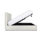 baseJosie King Storage Bed - Cream - Dekor Butik