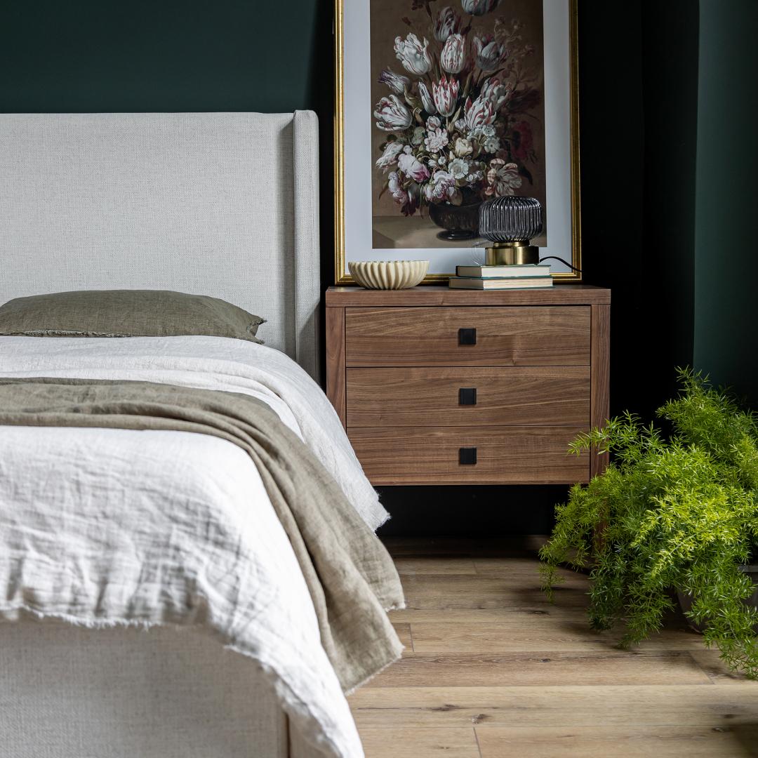 baseJosie Queen Bed - Cream - Dekor Butik