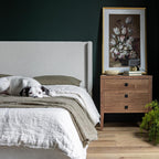 baseJosie Queen Storage Bed - Cream - Dekor Butik