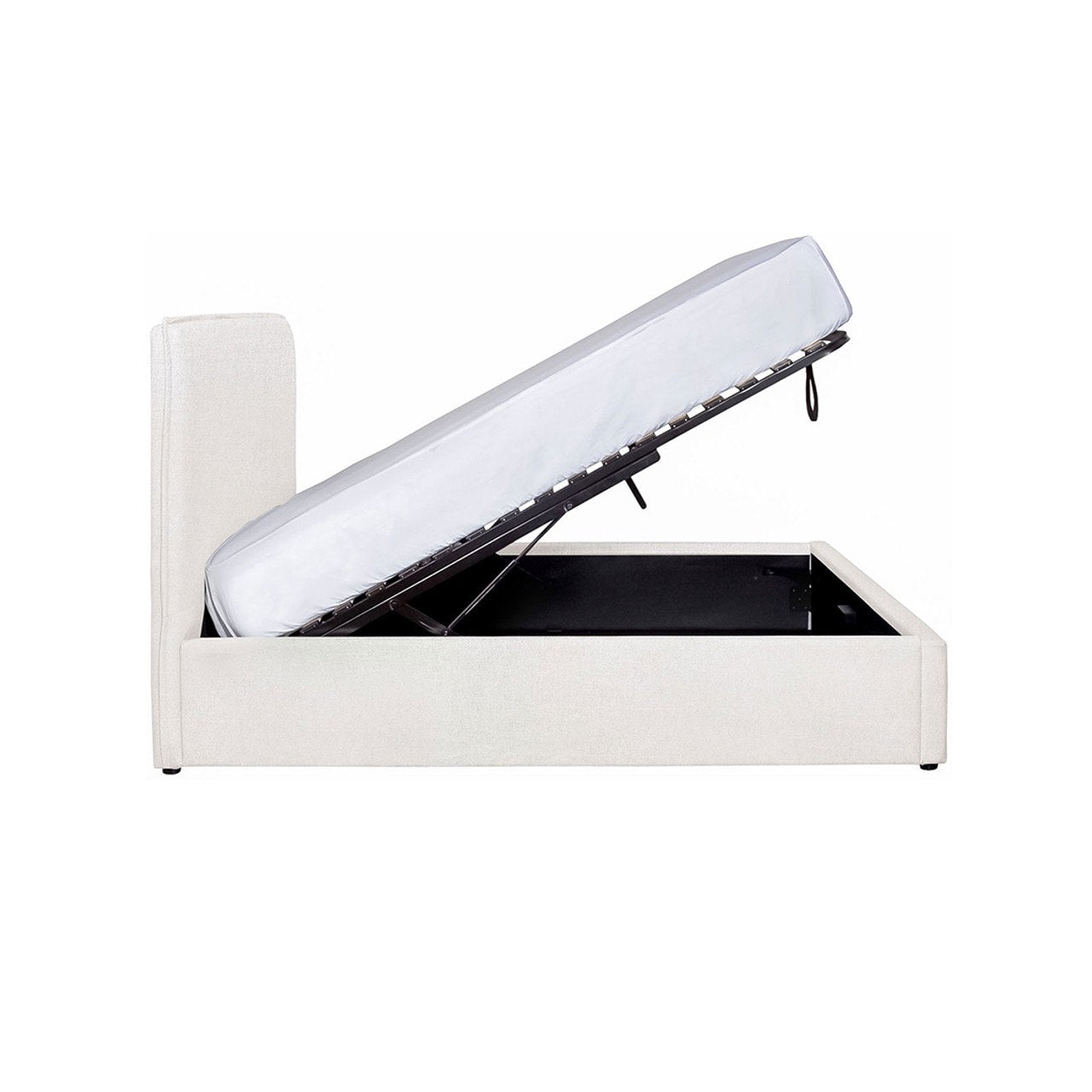 baseJulia Double Storage Bed - Cream - Dekor Butik