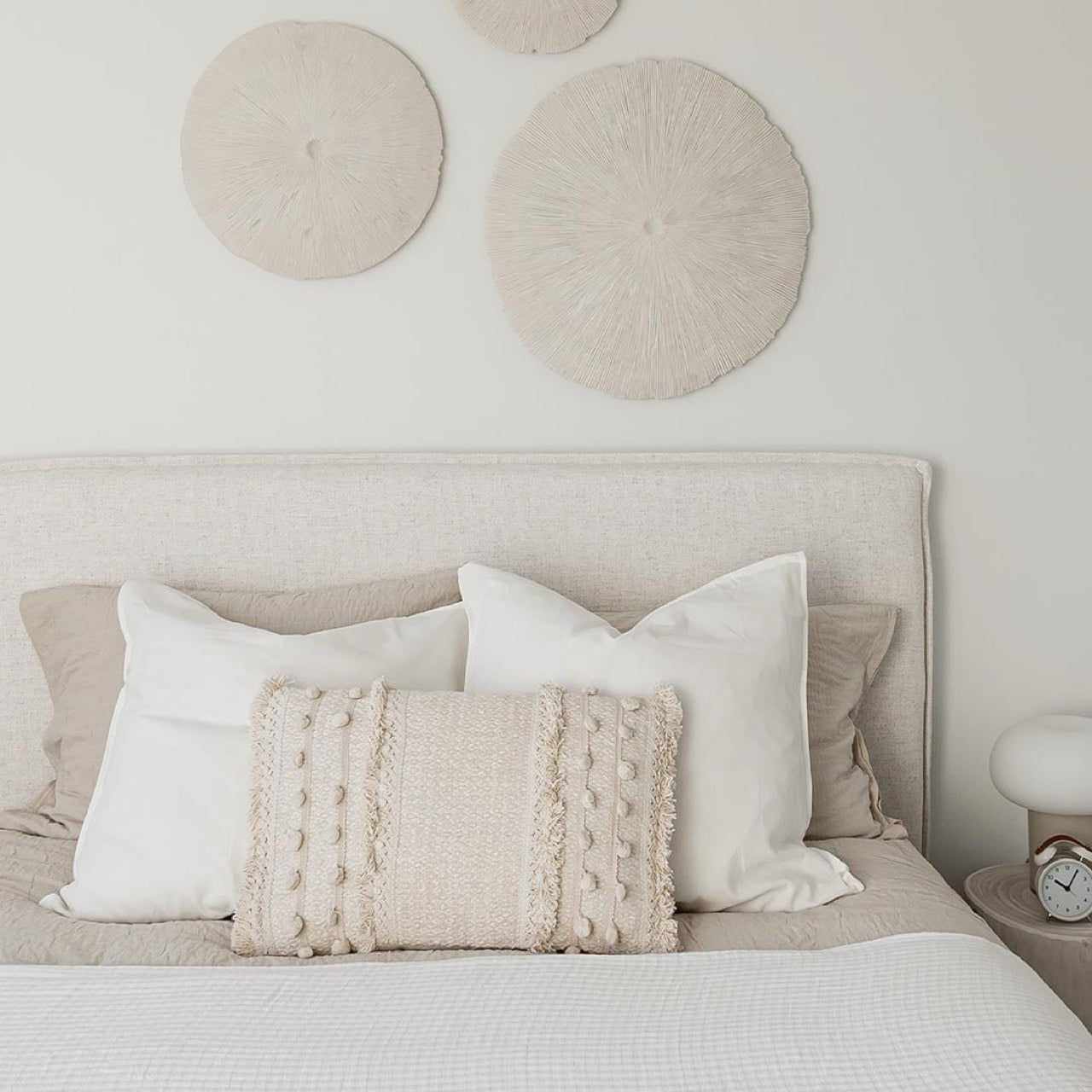 baseJulia Double Storage Bed - Cream - Dekor Butik