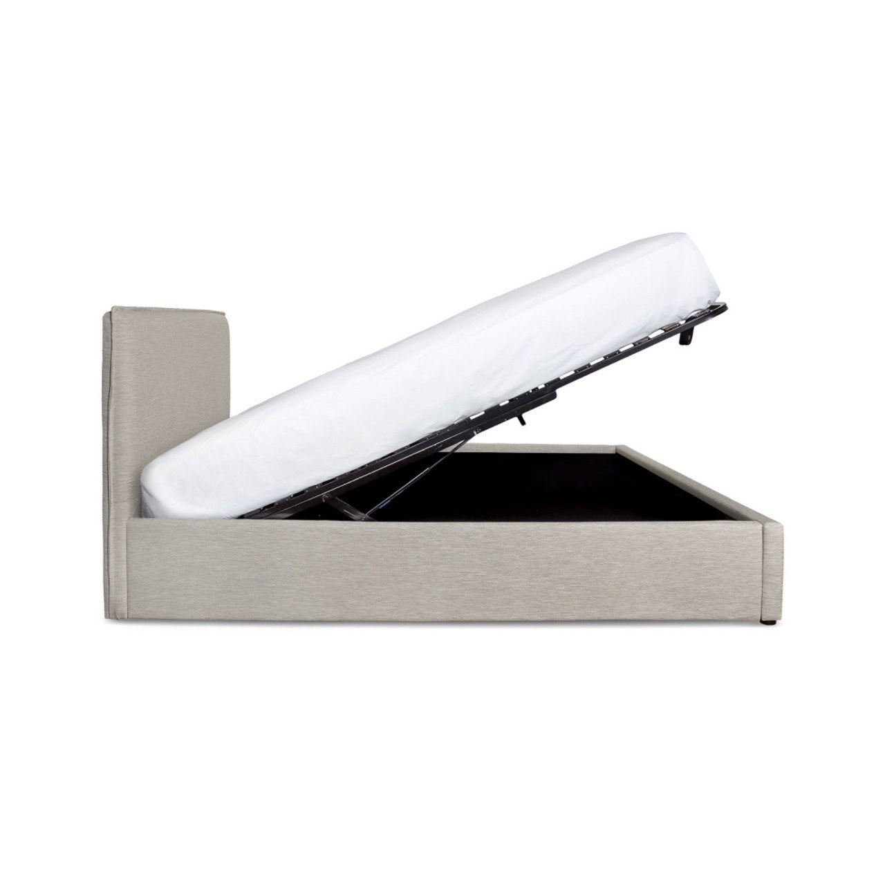 baseJulia Double Storage Bed Short - Sand - Dekor Butik