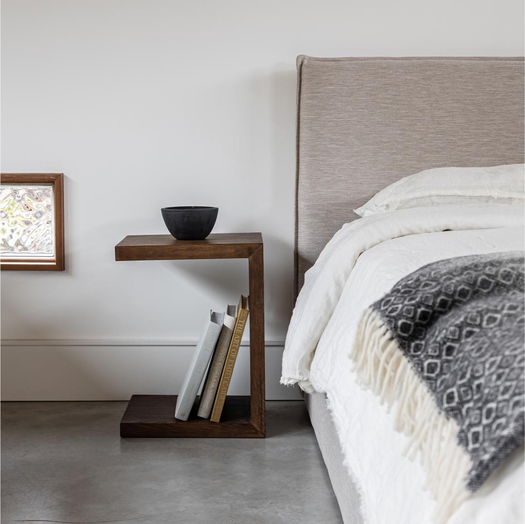 baseJulia Double Storage Bed Short - Sand - Dekor Butik