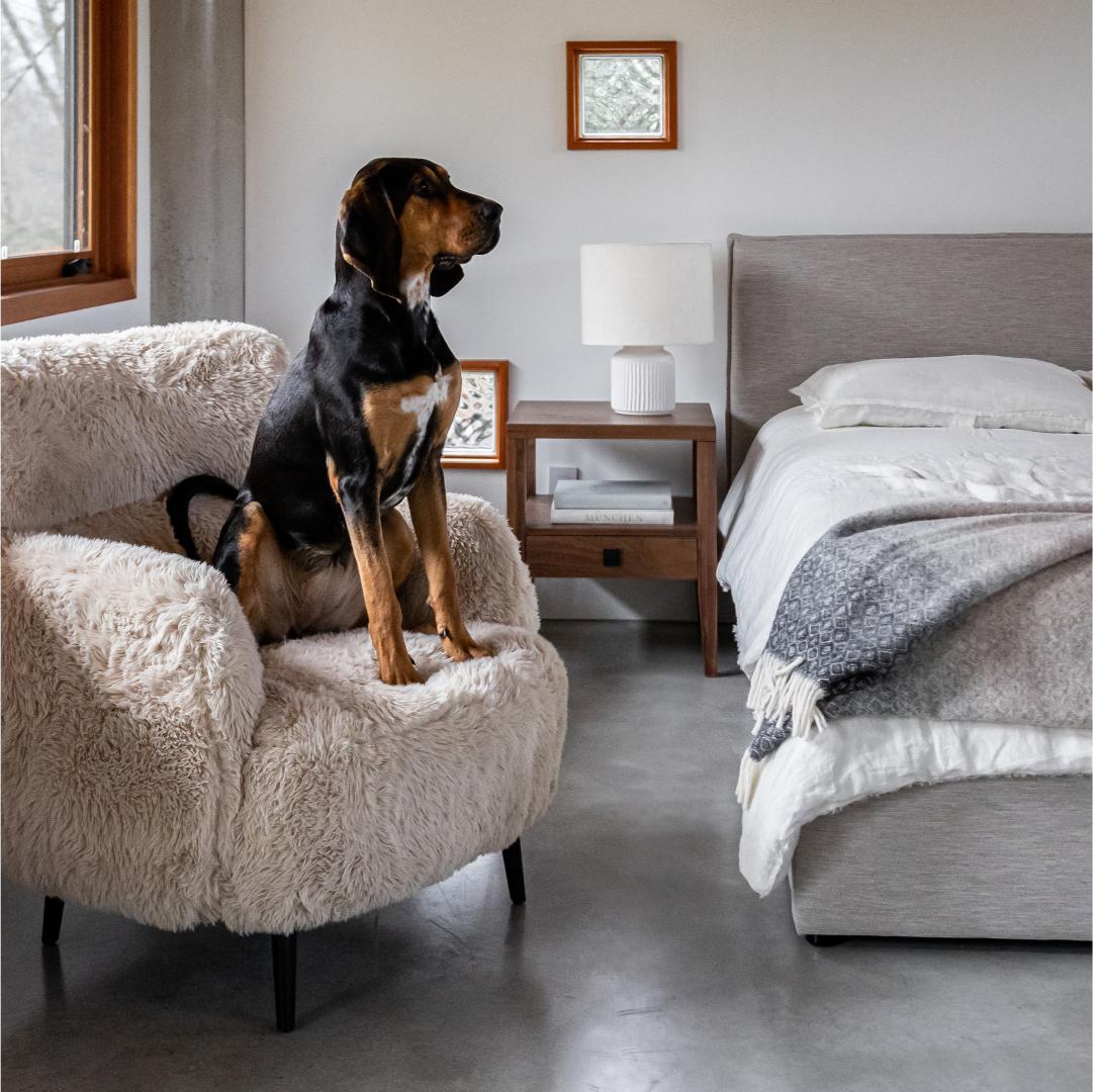 baseJulia King Bed Short - Sand - Dekor Butik