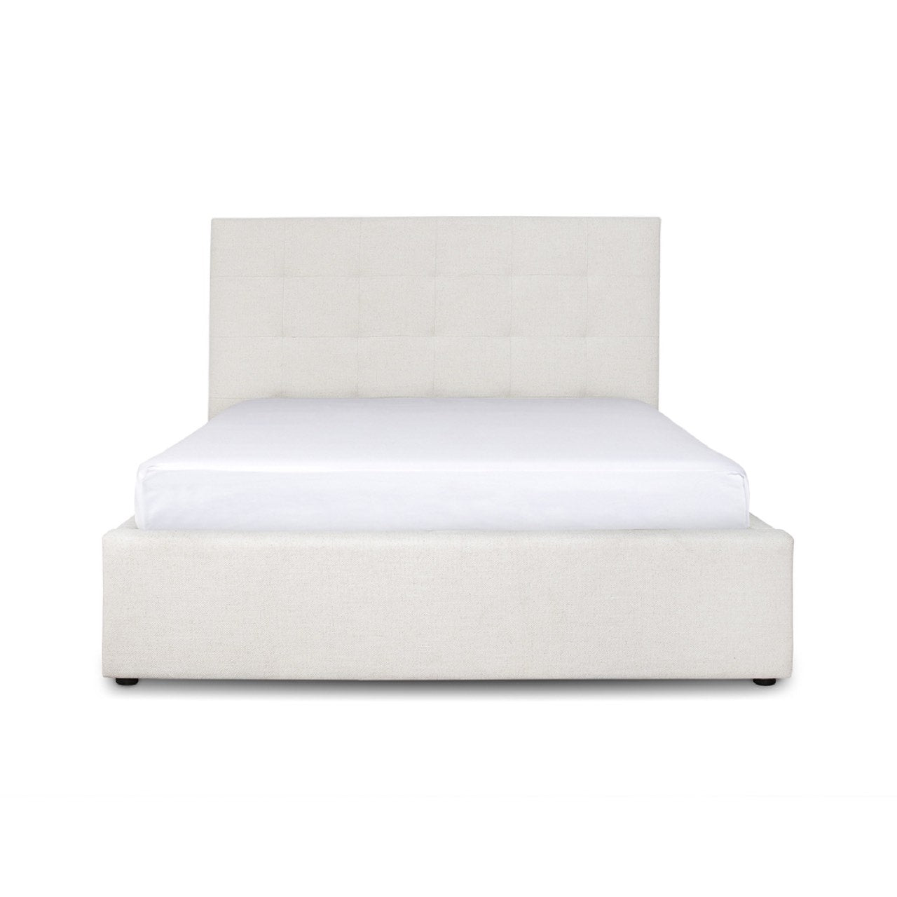 baseJune Double Bed - Cream - Dekor Butik