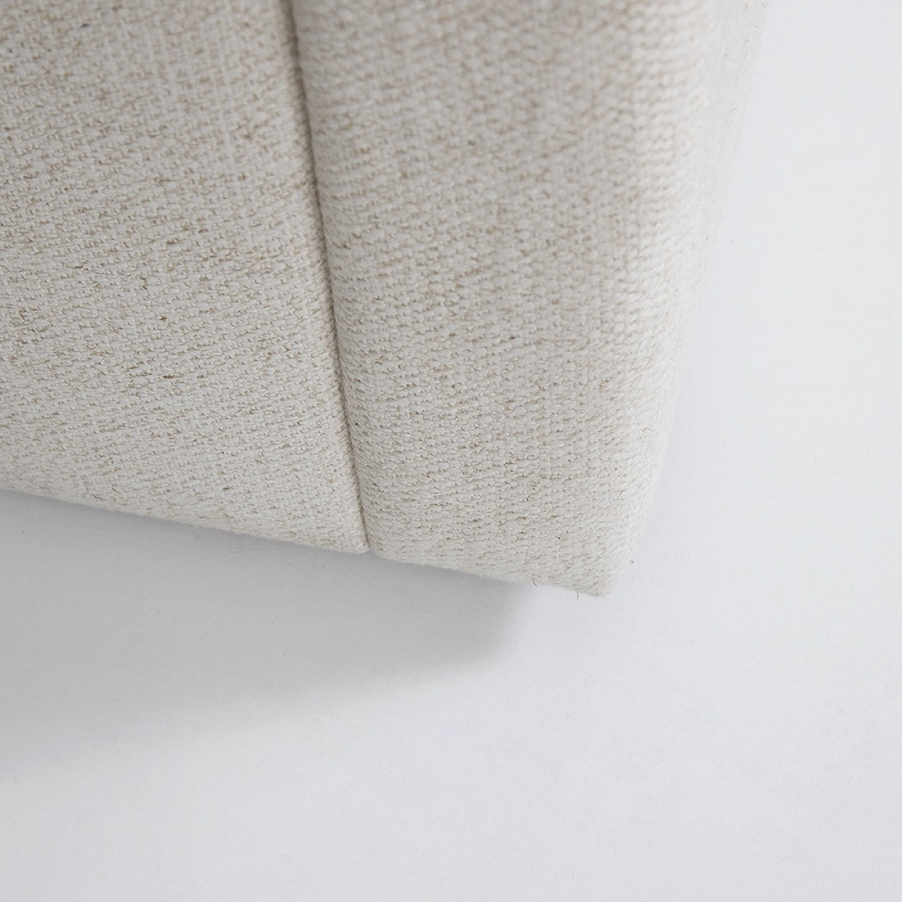 baseJune Double Bed - Cream - Dekor Butik