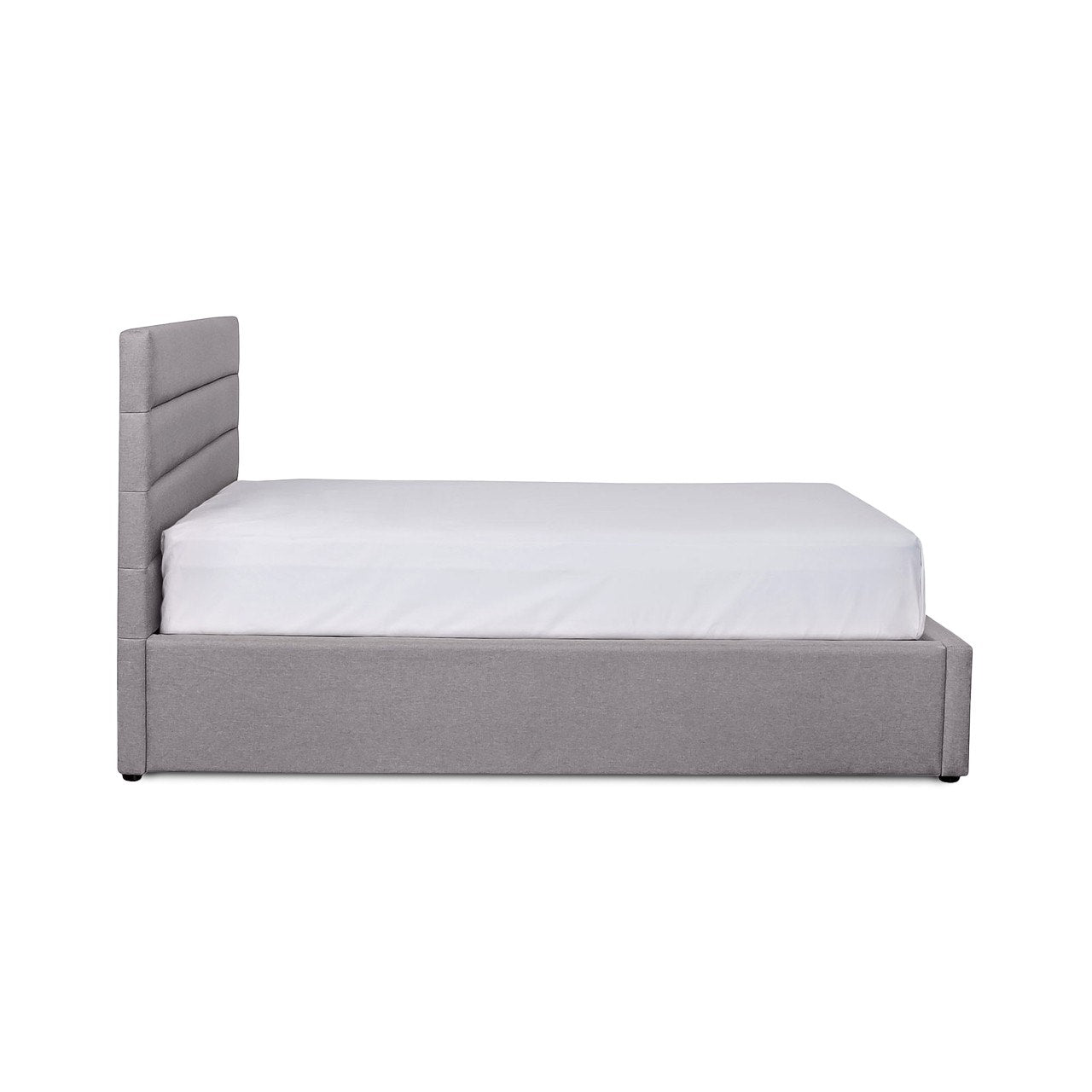baseJustin Double Bed - Greige - Dekor Butik