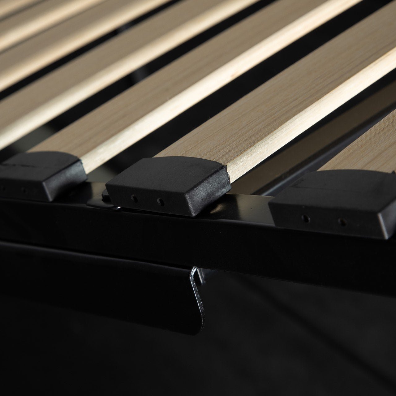 baseJustin Double Storage Bed - Stone - Dekor Butik