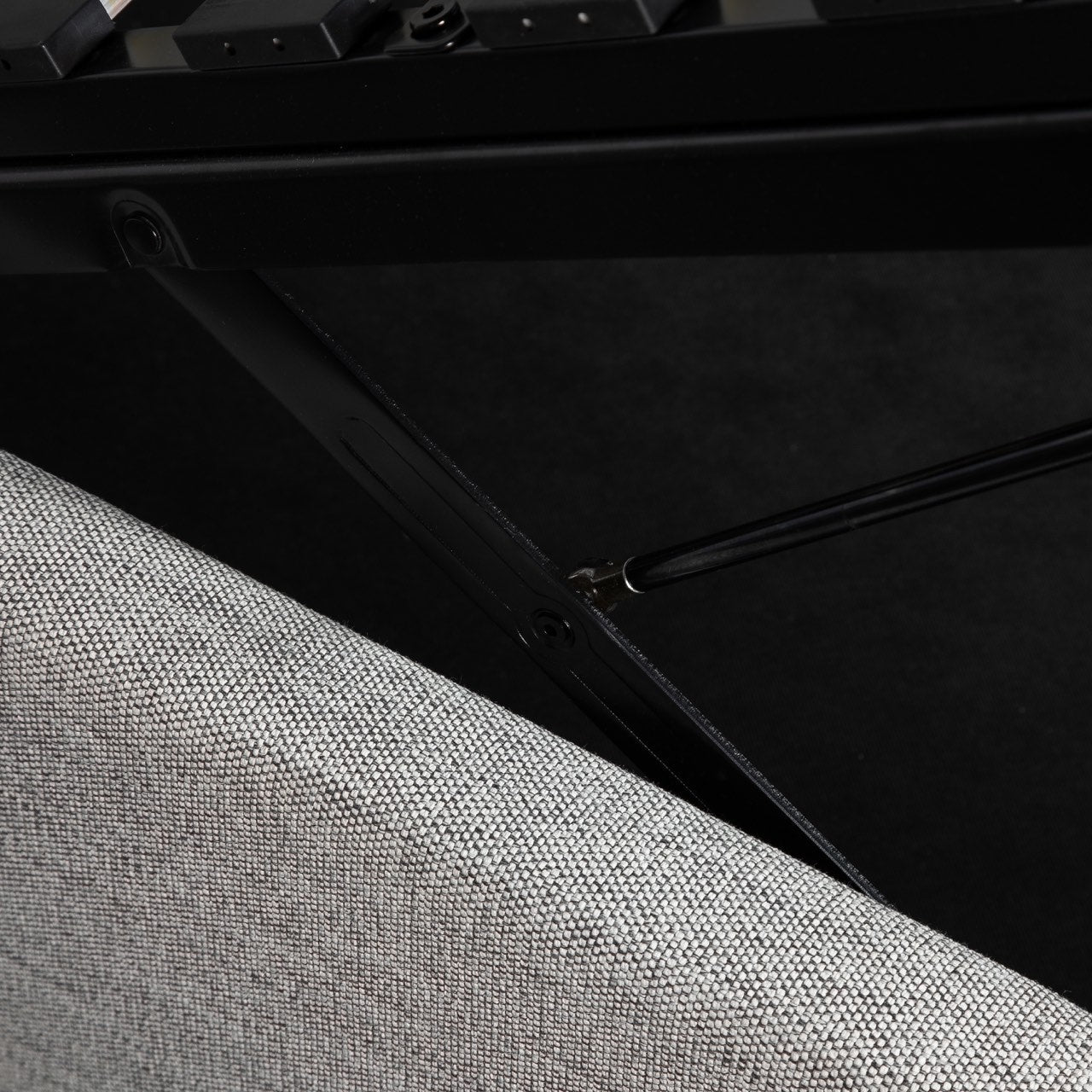 baseJustin Double Storage Bed - Stone - Dekor Butik