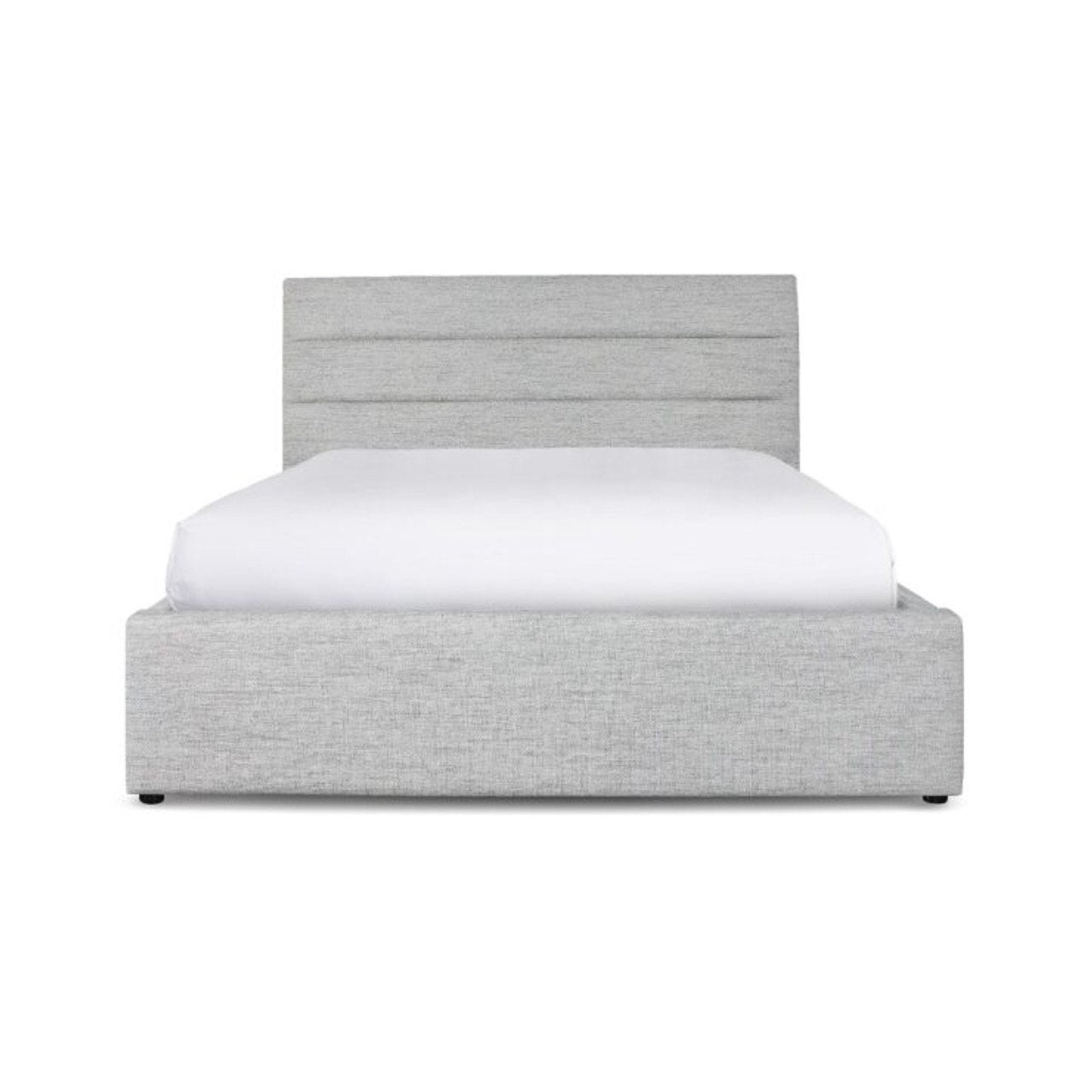 baseJustin Double Storage Bed - Stone - Dekor Butik