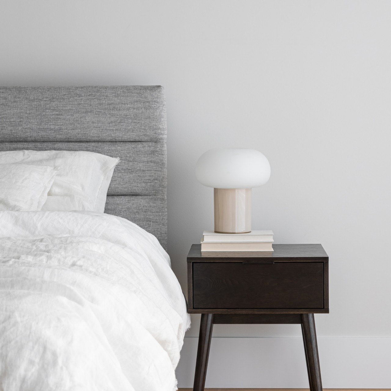 baseJustin Double Storage Bed - Stone - Dekor Butik