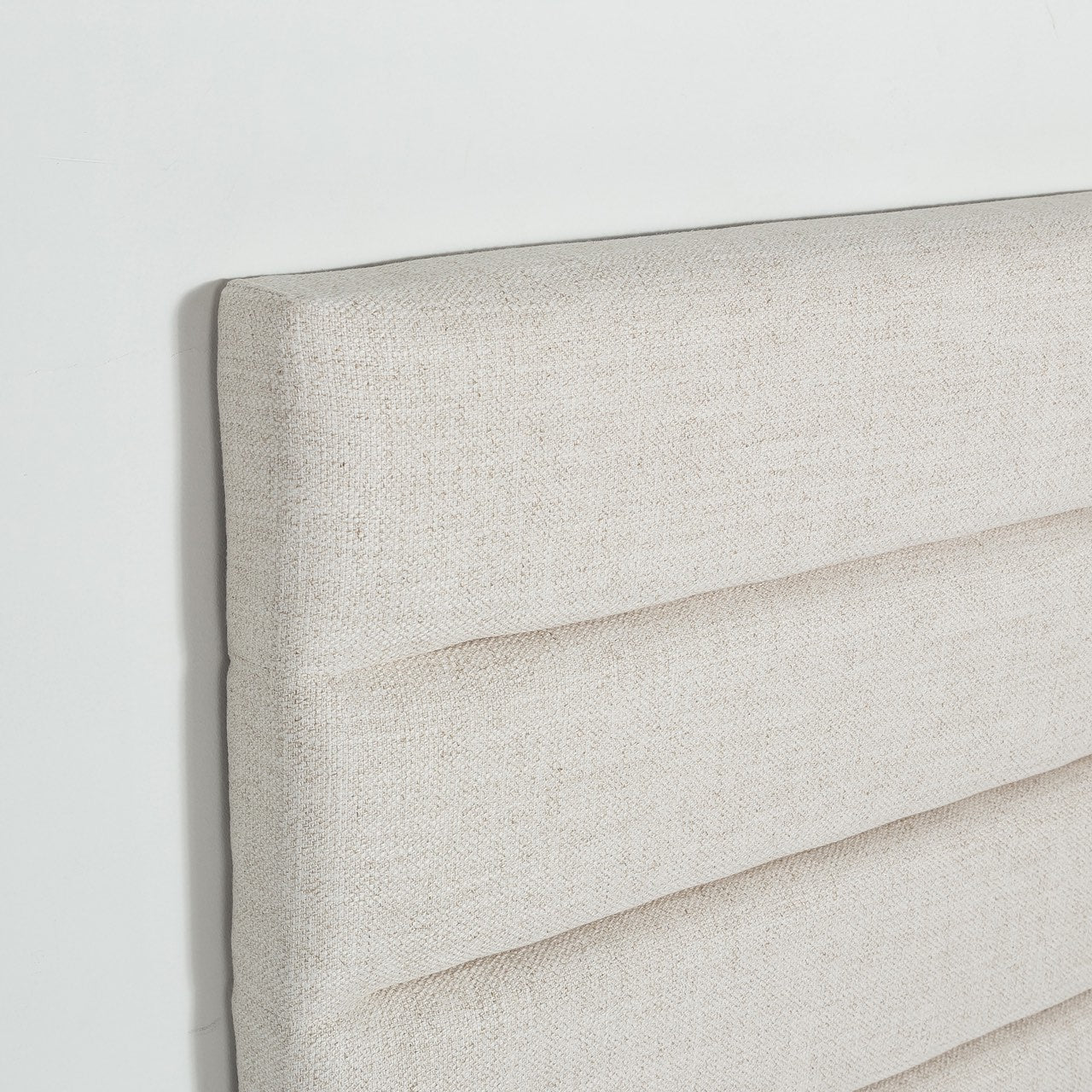 baseJustin Double Storage Bed Tall - Cream - Dekor Butik