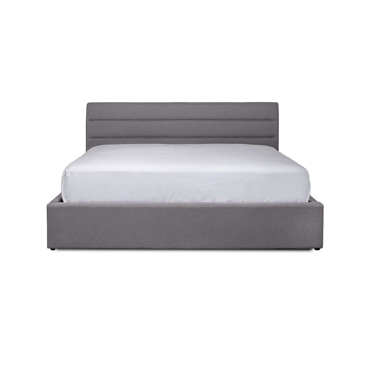 baseJustin King Bed - Greige - Dekor Butik