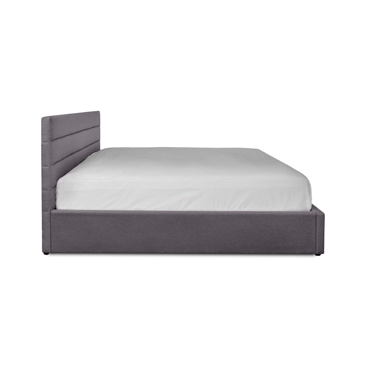 baseJustin King Bed - Greige - Dekor Butik