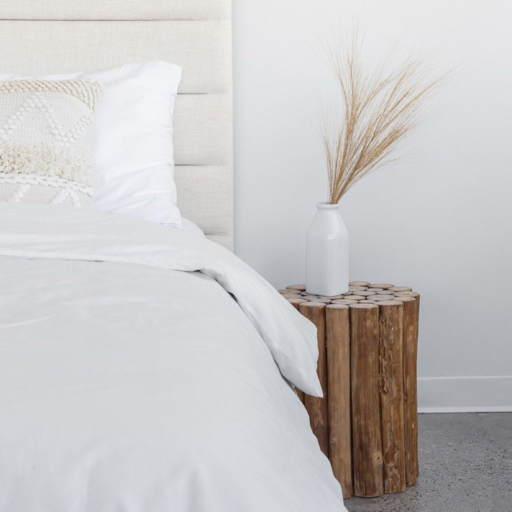 baseJustin King Storage Bed Tall - Cream - Dekor Butik