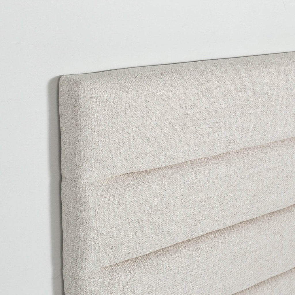 baseJustin King Storage Bed Tall - Cream - Dekor Butik
