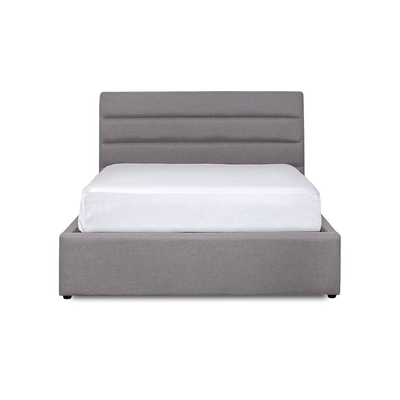 baseJustin Queen Bed - Greige - Dekor Butik