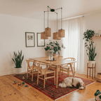 JUTE 4 - Light Adjustable Pendant Light for Kitchen Island & Dining Table - Dekor Butik