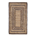 Area RugsJute & Leather Rug – 36" x 60" - Dekor Butik