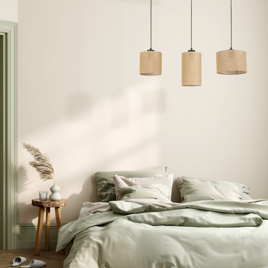 JUTE Natural Pendant Light 3 - Dekor Butik