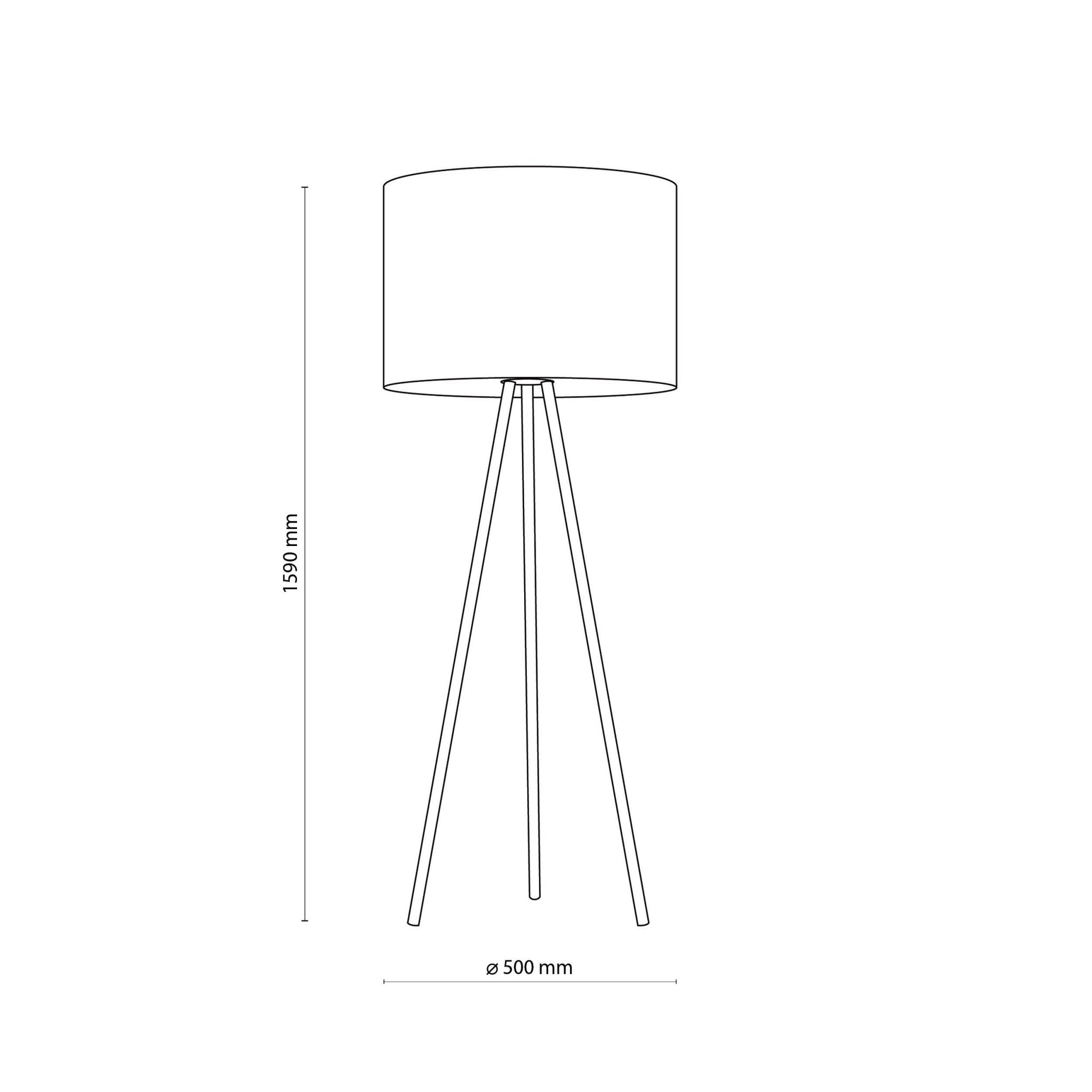JUTE Natural Woven Floor Lamp for Living Room, Bedroom & Reading Nook – Scandinavian Minimalist Lighting - Dekor Butik