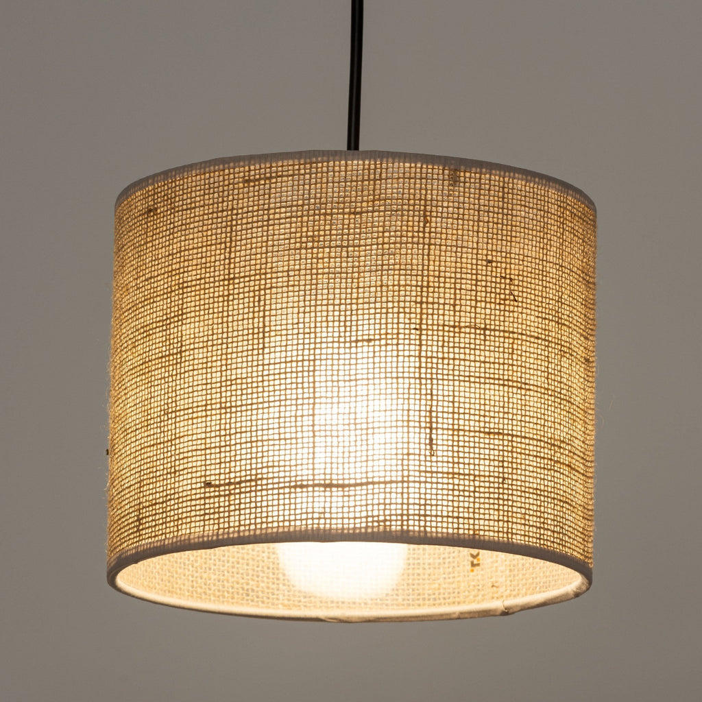 JUTE Natural Woven Pendant Light for Dining Room, Bedroom & Warm Scandinavian Interiors - Dekor Butik