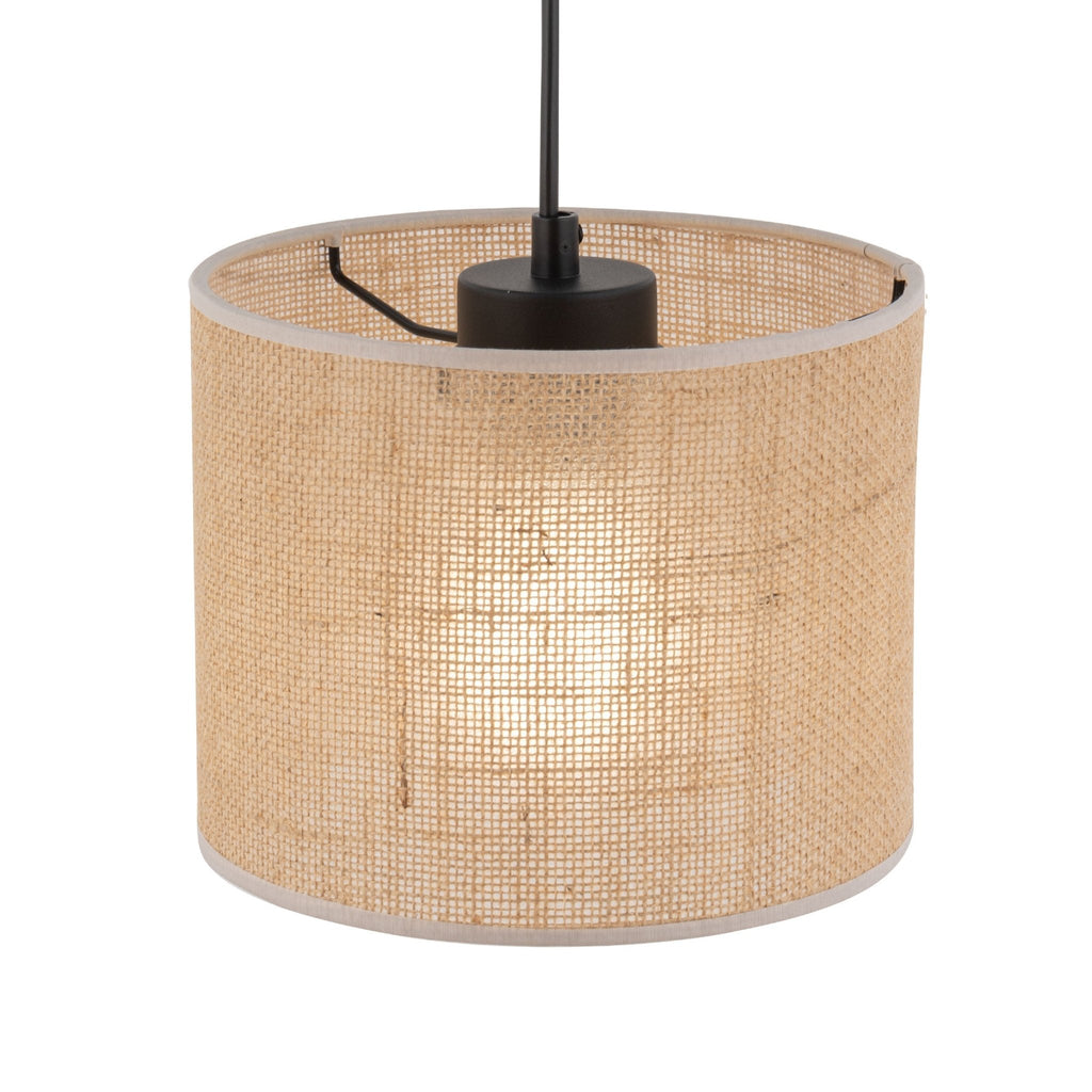 JUTE Natural Woven Pendant Light for Dining Room, Bedroom & Warm Scandinavian Interiors - Dekor Butik
