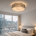 KANTOOR Gray Modern Flush Mount Light - Dekor Butik