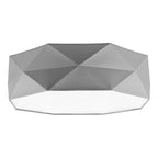 KANTOOR Gray Modern Flush Mount Light - Dekor Butik