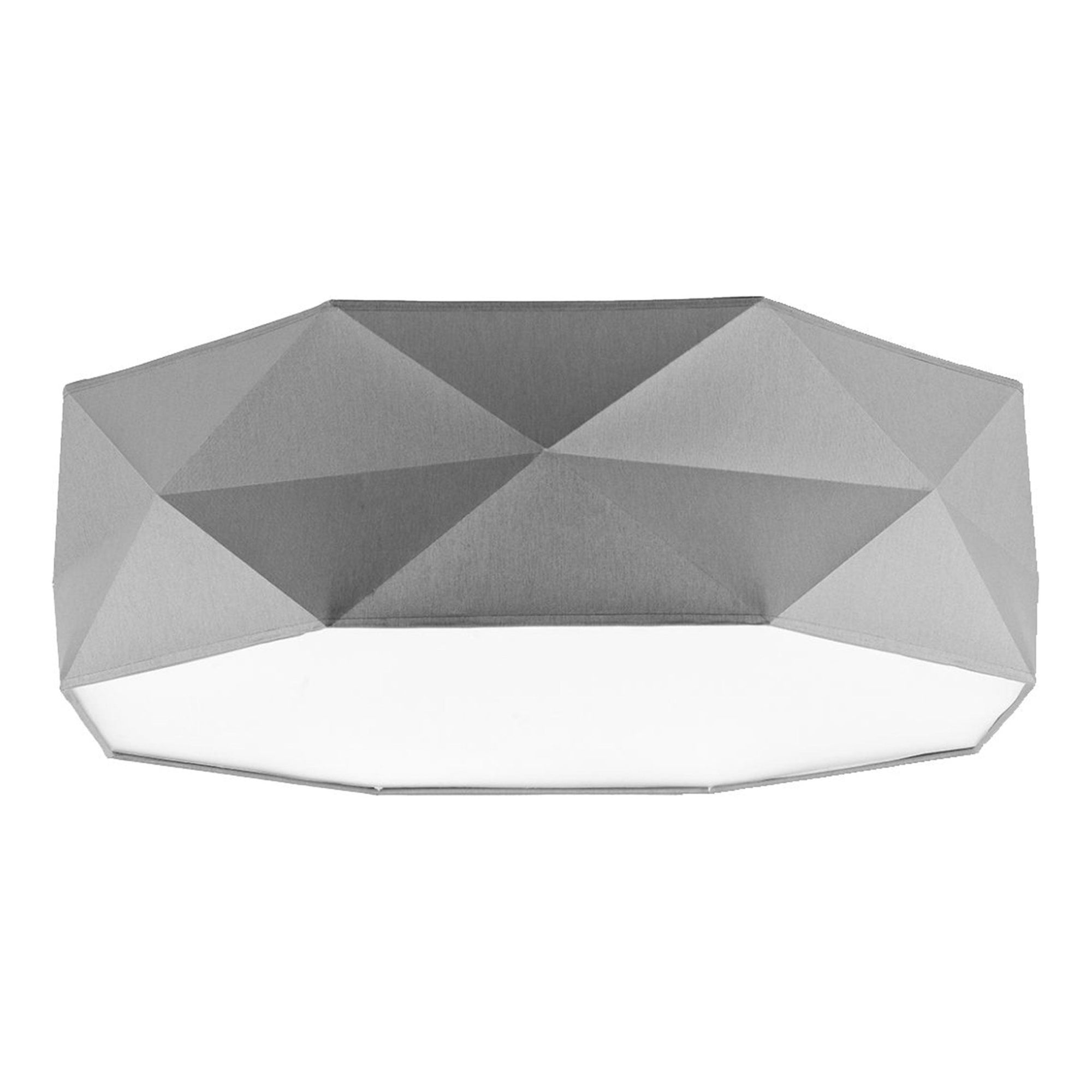 KANTOOR Gray Modern Flush Mount Light - Dekor Butik