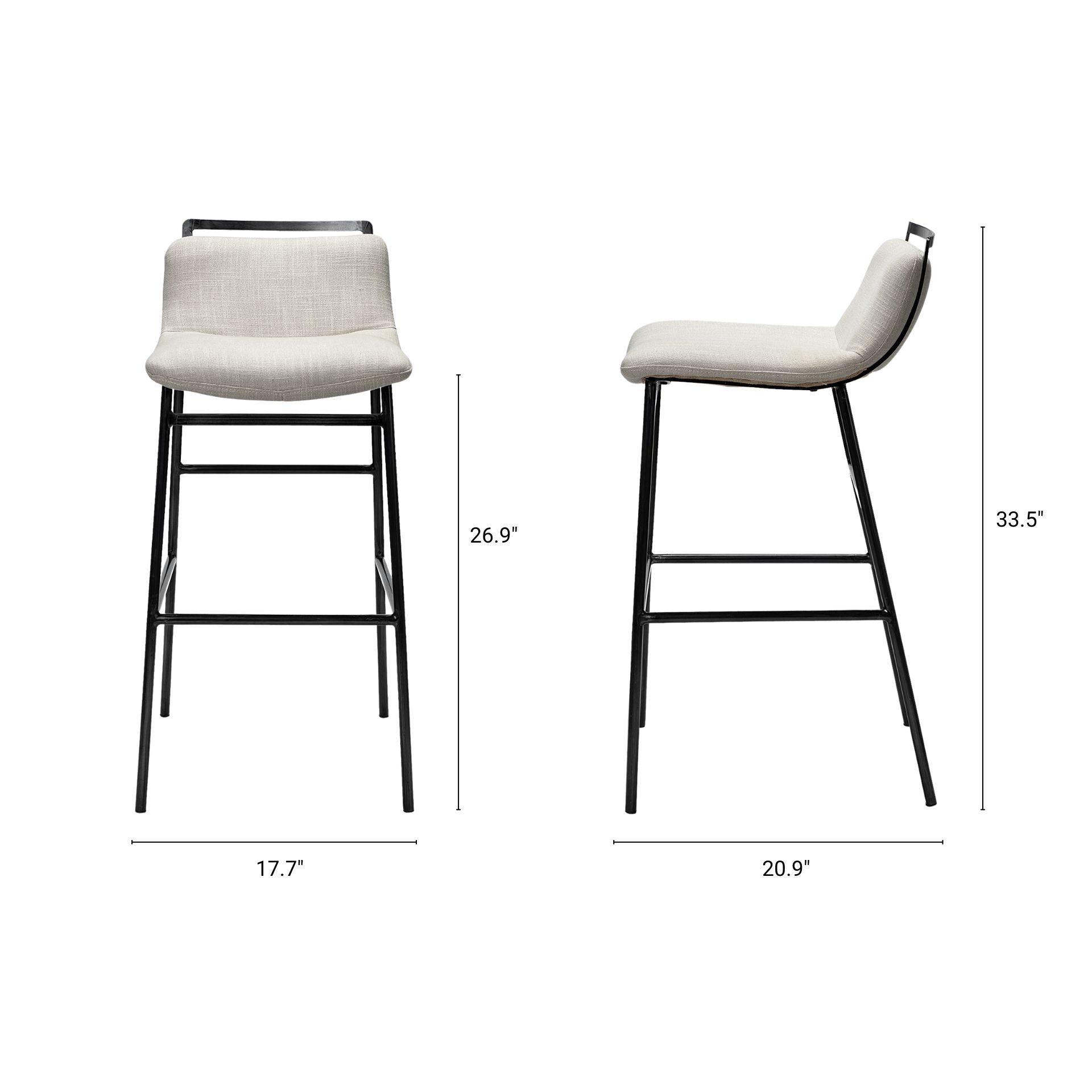 Kavalan Counter Stool - 2 Colors - Dekor Butik