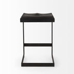 Kiran Wood Counter Stool - 2 Colors - Dekor Butik