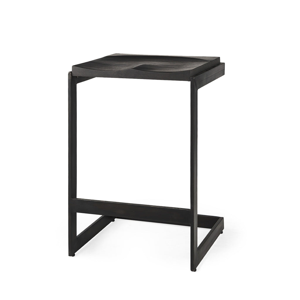 Kiran Wood Counter Stool - 2 Colors - Dekor Butik