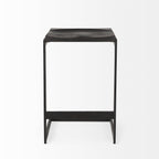 Kiran Wood Counter Stool - 2 Colors - Dekor Butik