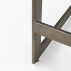 Kiran Wood Counter Stool - 2 Colors - Dekor Butik