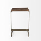 Kiran Wood Counter Stool - 2 Colors - Dekor Butik