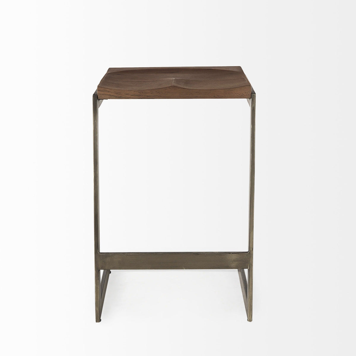 Kiran Wood Counter Stool - 2 Colors - Dekor Butik