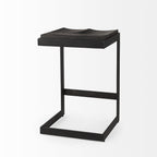 Kiran Wood Counter Stool - 2 Colors - Dekor Butik