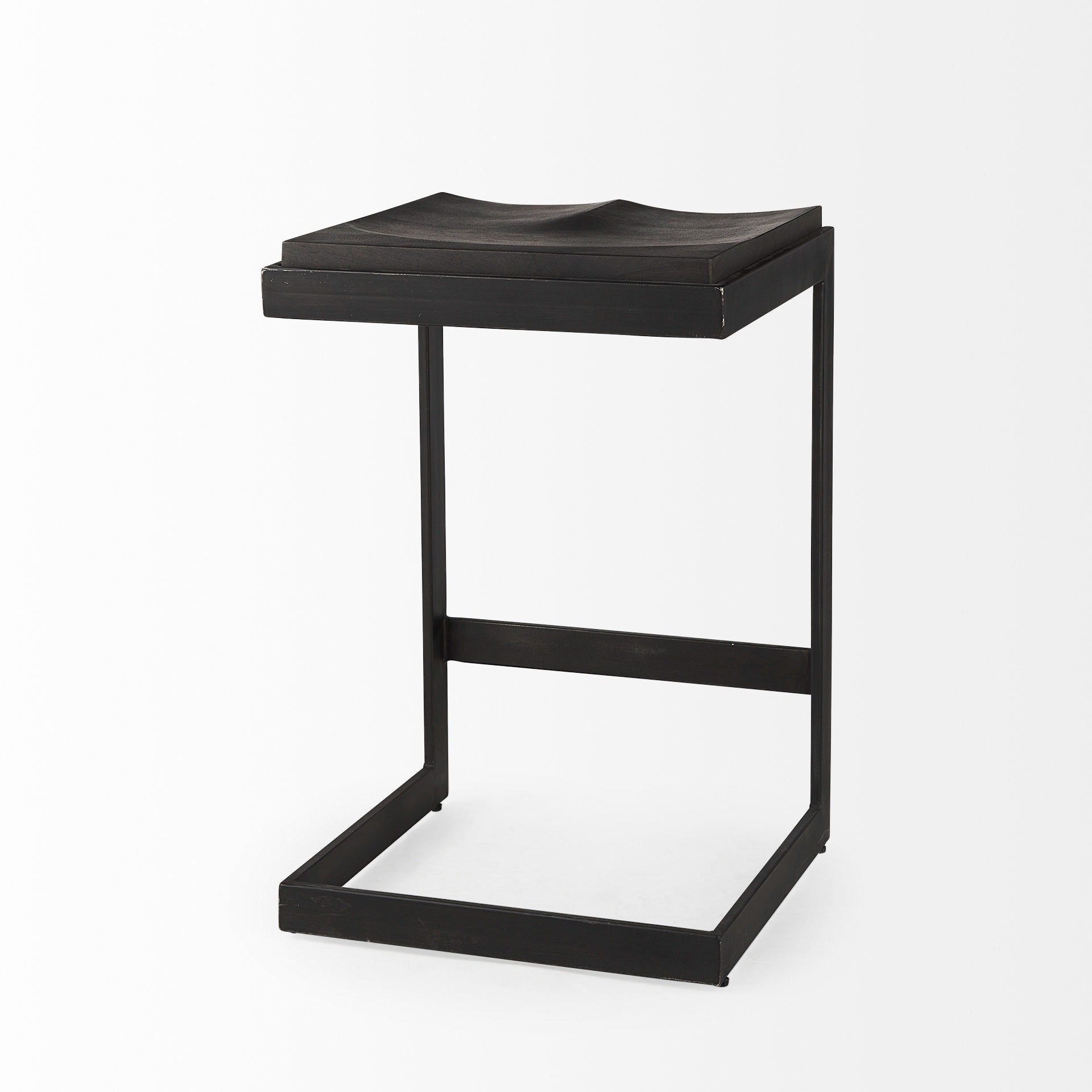 Kiran Wood Counter Stool - 2 Colors - Dekor Butik