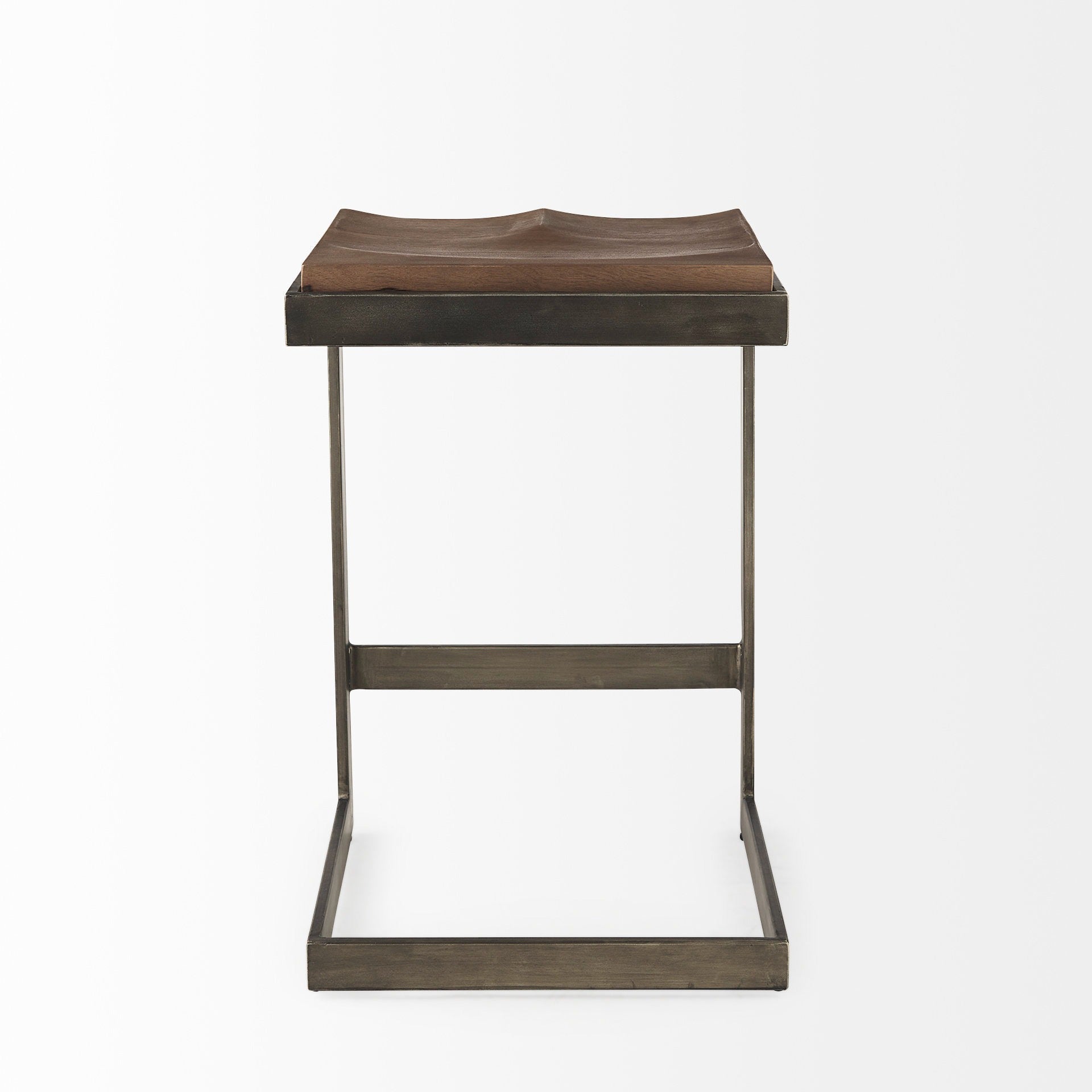 Kiran Wood Counter Stool - 2 Colors - Dekor Butik