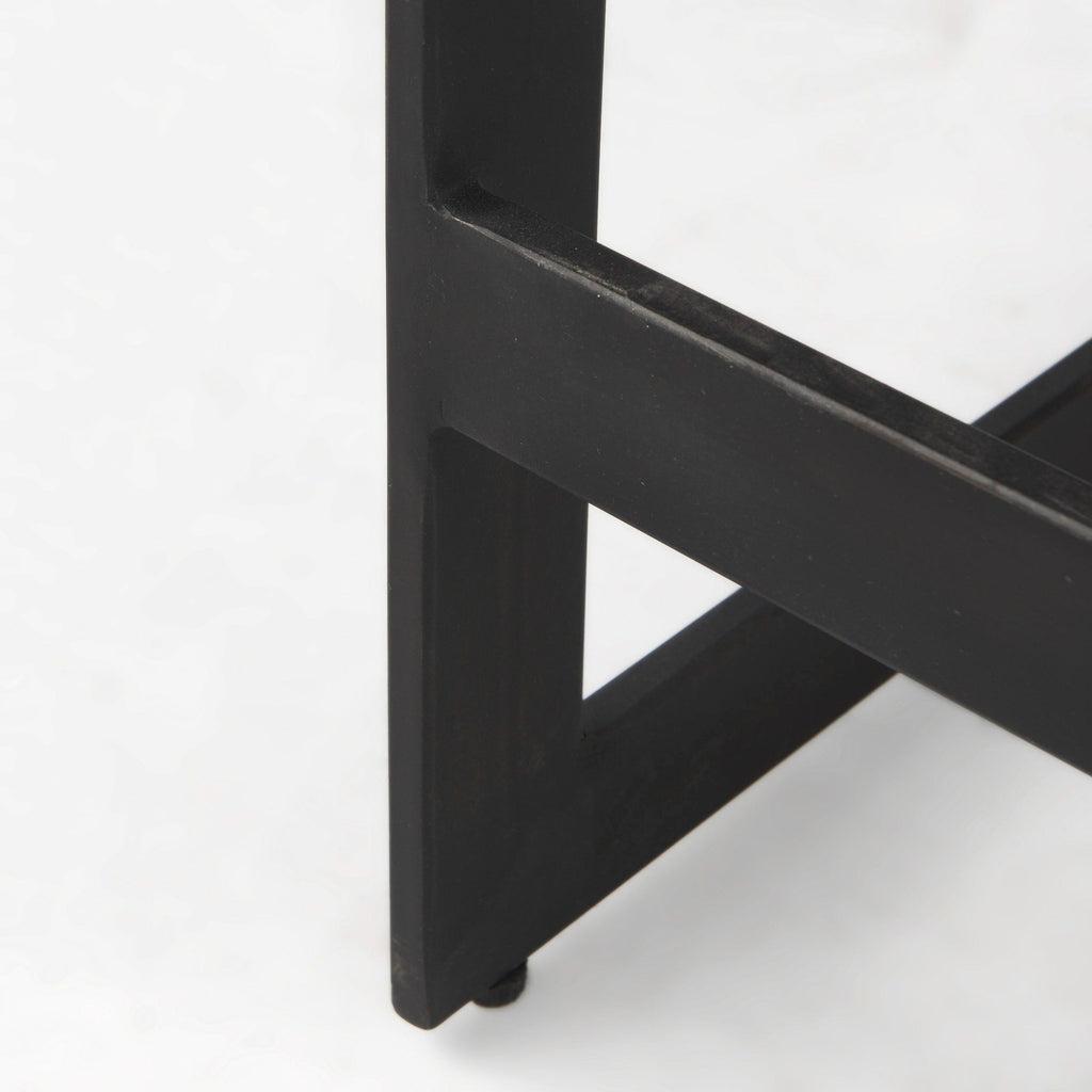 Kiran Wood Counter Stool - 2 Colors - Dekor Butik