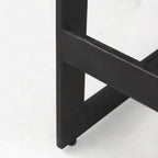 Kiran Wood Counter Stool - 2 Colors - Dekor Butik
